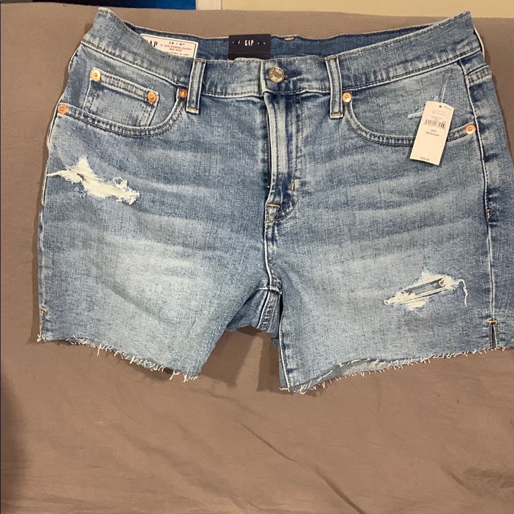 GAP Women's Blue Denim Shorts